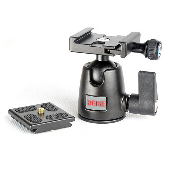 Beike BK-01 Tripod Monopod Ball Head Camera Photo with Quick Release Plate Small หัวบอล